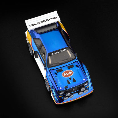 Hot Wheels Audi 1985 Sport quattro S1 Spectraflame Otto Blue 2026 RLC 1/64 Diecast
