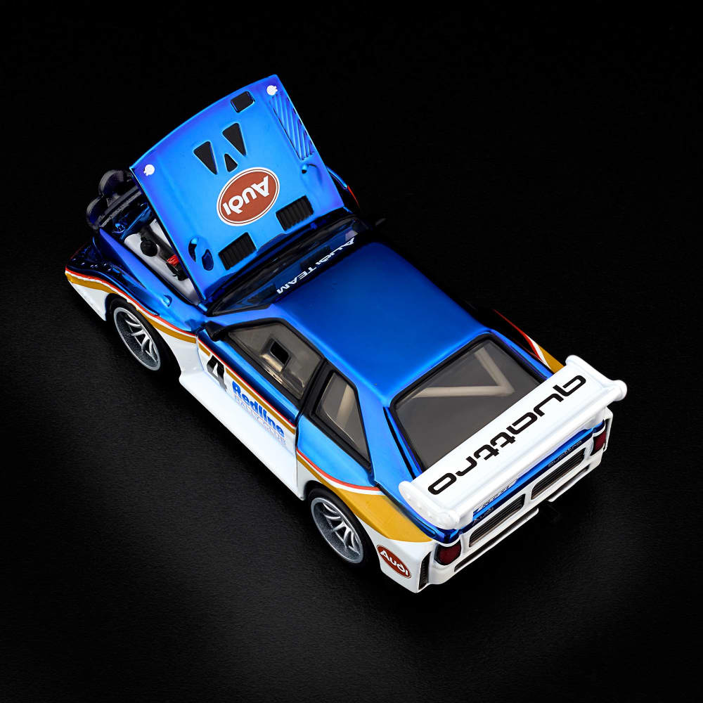 Hot Wheels Audi 1985 Sport quattro S1 Spectraflame Otto Blue 2026 RLC 1/64 Diecast