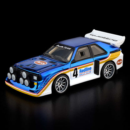 Hot Wheels Audi 1985 Sport quattro S1 Spectraflame Otto Blue 2026 RLC 1/64 Diecast