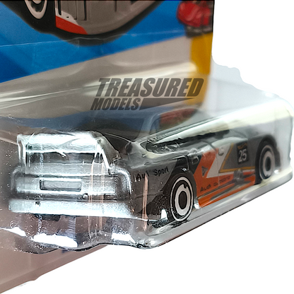Hot Wheels Audi 90 Quattro Metalflake Gray 2025 Main Line Peak Pursuit 1/64 Diecast