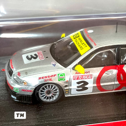Tarmac Works Audi A4 Quattro Macau Guia Race 1996 Winner Frank Biela 1/64 Diecast