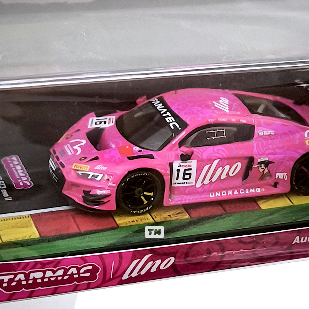 TARMAC WORKS Audi R8 LM8 GT3 evo II 24h of SPA Commemorative Model 2023 UNO Racing T64-043-23SPA18 1/64 Diecast