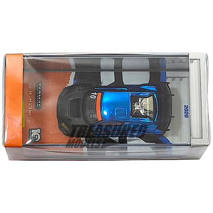 Tarmac Works Audi R8 LMS GT3 evo II Chrome Blue Tarmac Works 10th Anniversary 1/64 Diecast