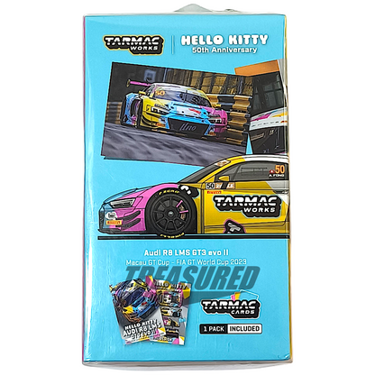 Tarmac Works Audi R8 LMS GT3 evo II MAcau GT Cup FIA GT World Cup 2023 Uno Racing Adderly Fong Macau GP Event Exclusive 1/64 Diecast