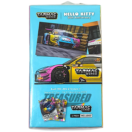 Tarmac Works Audi R8 LMS GT3 evo II MAcau GT Cup FIA GT World Cup 2023 Uno Racing Adderly Fong Macau GP Event Exclusive 1/64 Diecast