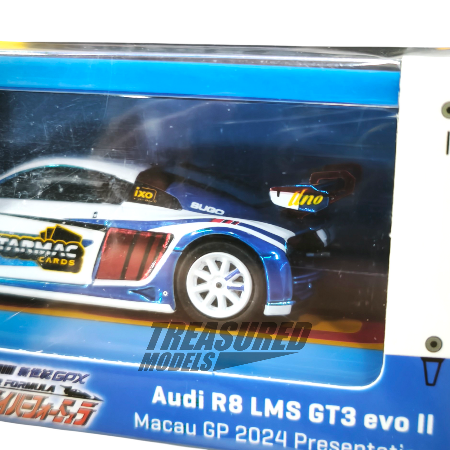 Tarmac Works Audi R8 LMS GT3 evo II Macau GP 2024 Presentation Special Edition T64-043-CF 1/64 Die Cast