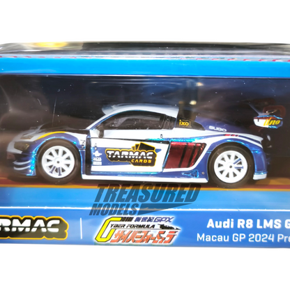 Tarmac Works Audi R8 LMS GT3 evo II Macau GP 2024 Presentation Special Edition T64-043-CF 1/64 Die Cast