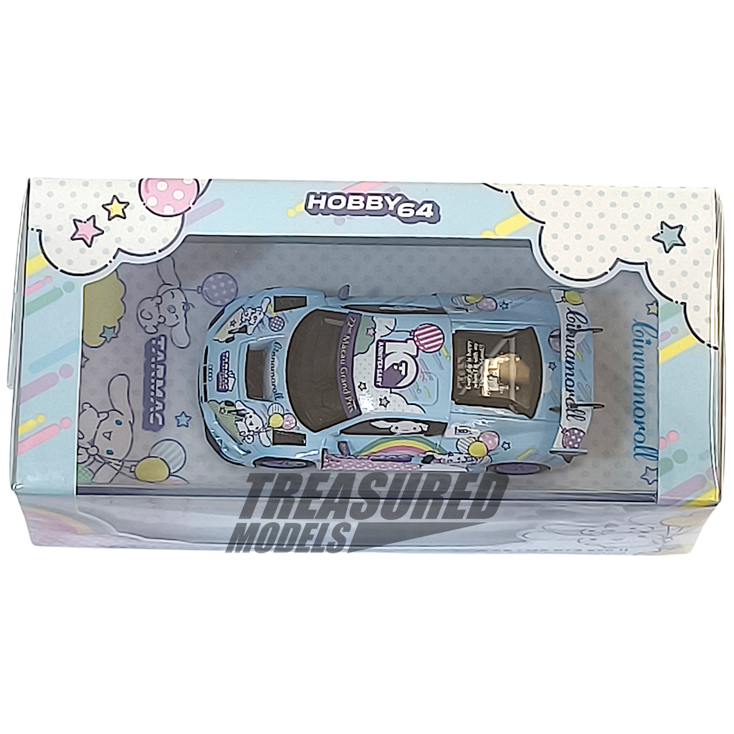 Tarmac Works Audi R8 LMS GT3 evo II Macau GP 2025 Cinnamoroll Presentation Macau GP Event Exclusive 1/64 Diecast