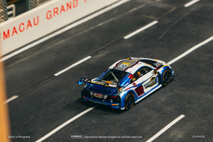 Tarmac Works Audi R8 LMS GT3 evo II Macau GT Cup - FIA GT World Cup 2024 Uno Racing James Yu W Truck & Tarmac Cards Cyber Formula T64G-043-24MGP30 1/64 Diecast