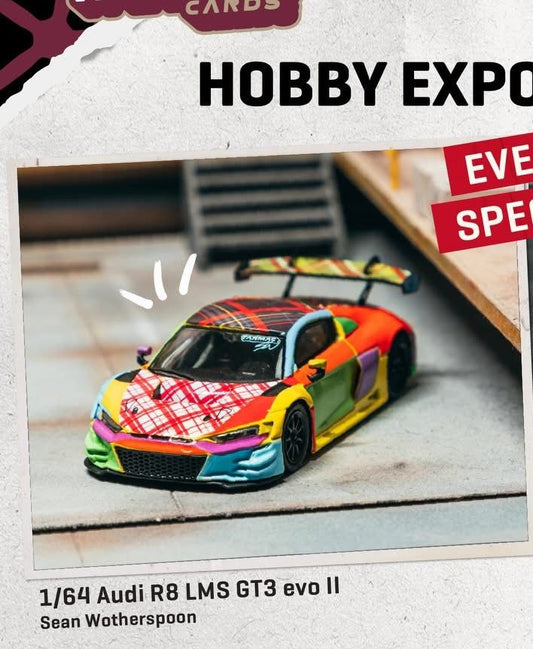 [HEC2026] Tarmac Works Audi R8 LMS GT3 evo II Sean Wotherspoon HEC 2026 1/64 Diecast