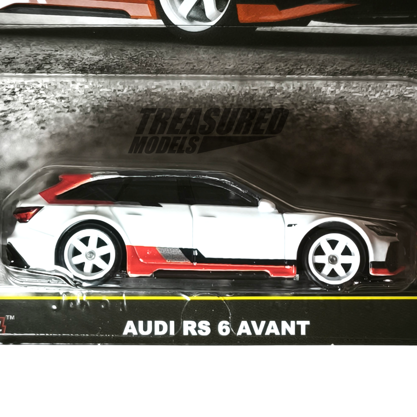 Hot Wheels Audi RS 6 Avant Arkona White 2025 Premium Car Culture Fast Wagons 1/64 Die Cast