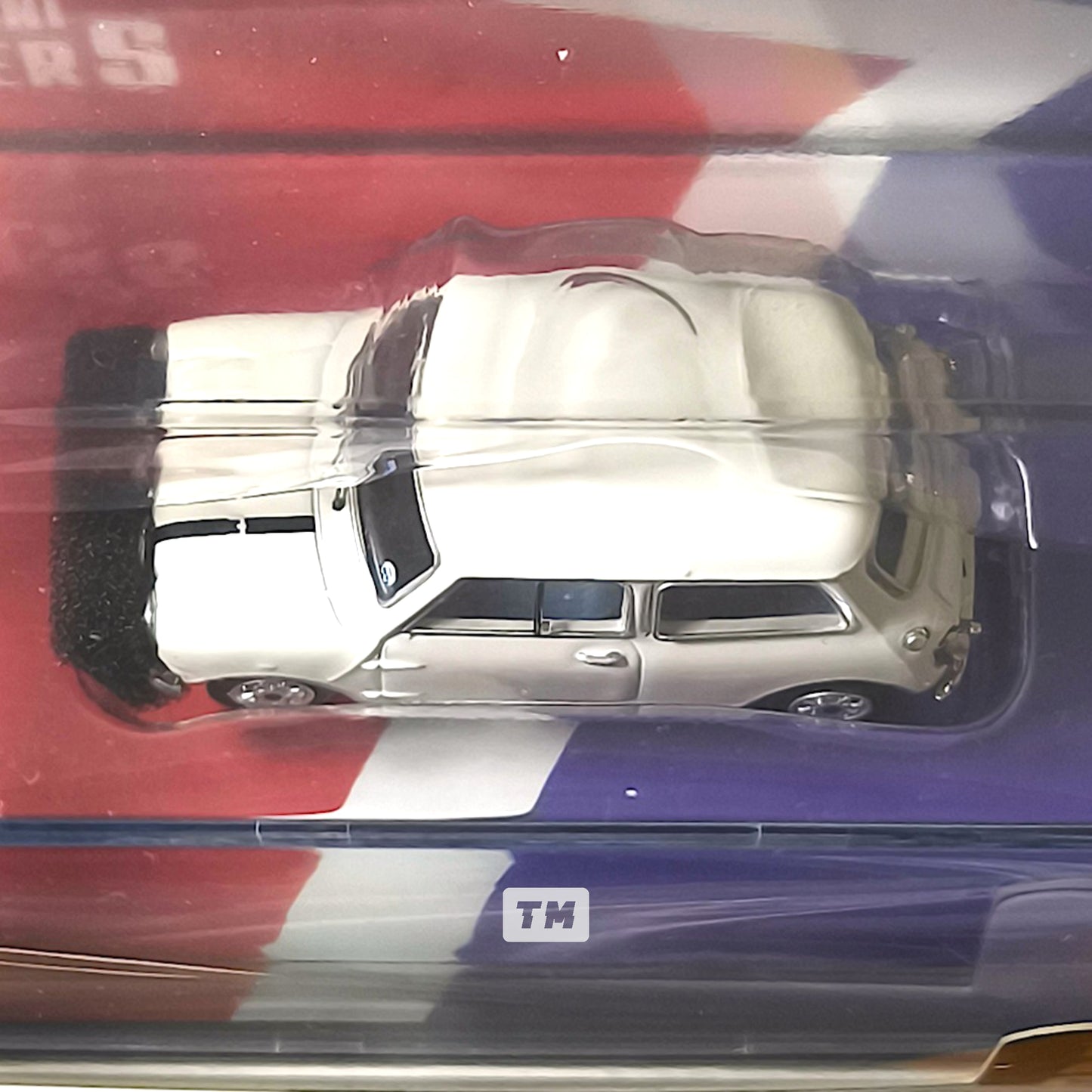 GCD Austin Mini Cooper S White 1/64 Diecast