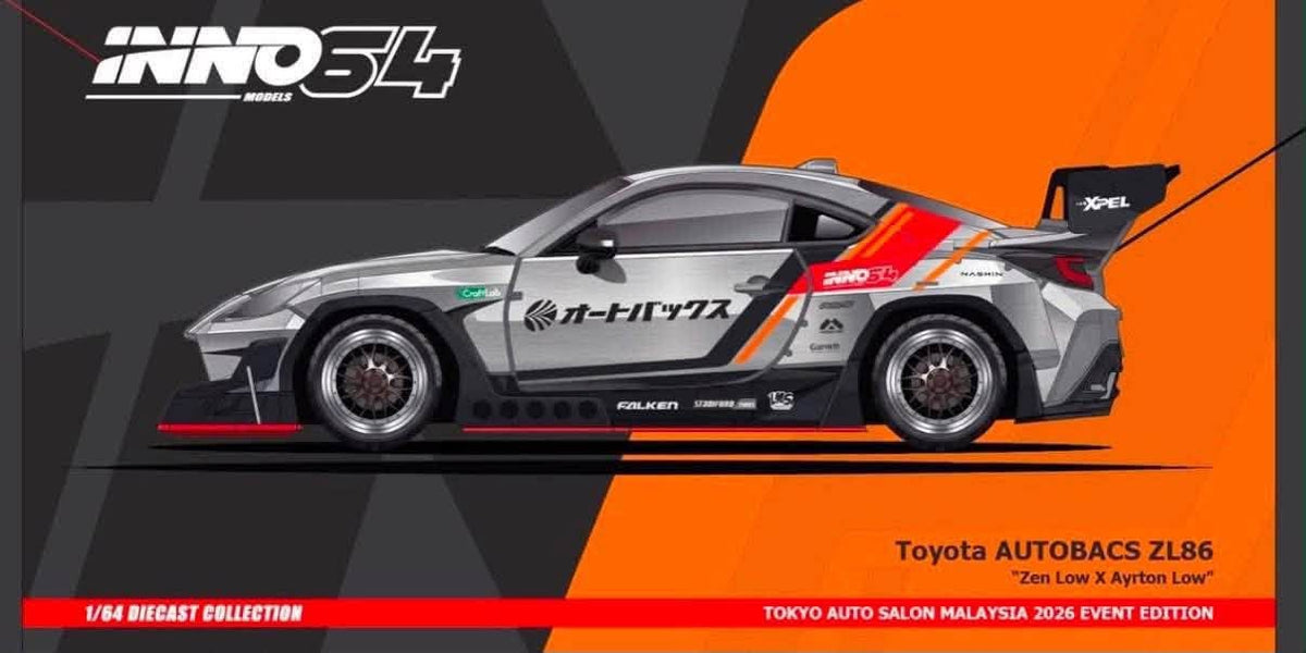 INNO64 Autobacs ZL86 TAS Malaysia 2026 1/64 Diecast