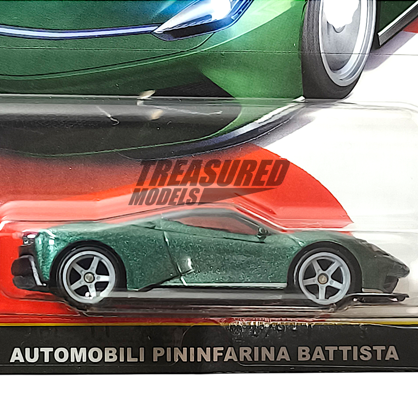 Hot Wheels Automobili Pininfarina Battista Verde Paradiso 2025 Premium Car Culture Euro Speed 1/64 Diecast