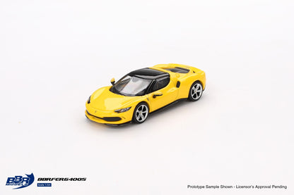 BBR Models Ferrari 296 GTB Giallo Modena BBRFER64005 1/64 Diecast