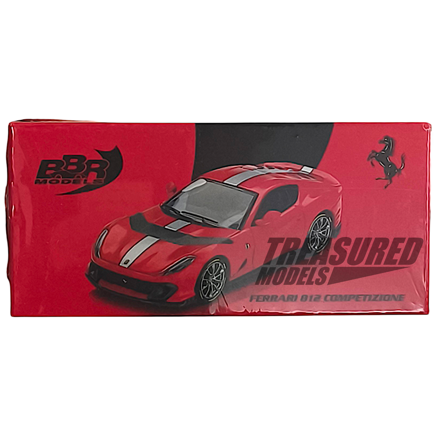 BBR Models Ferrari 812 Competizione F1-75 Matt Red One Night in China 2025 BBRFER64013 1/64 Diecast