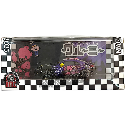 BMC Toyota GR86 x Gloomy Bear Macau GP 2025 Roadsport Challenge - BLK 1/64 Diecast