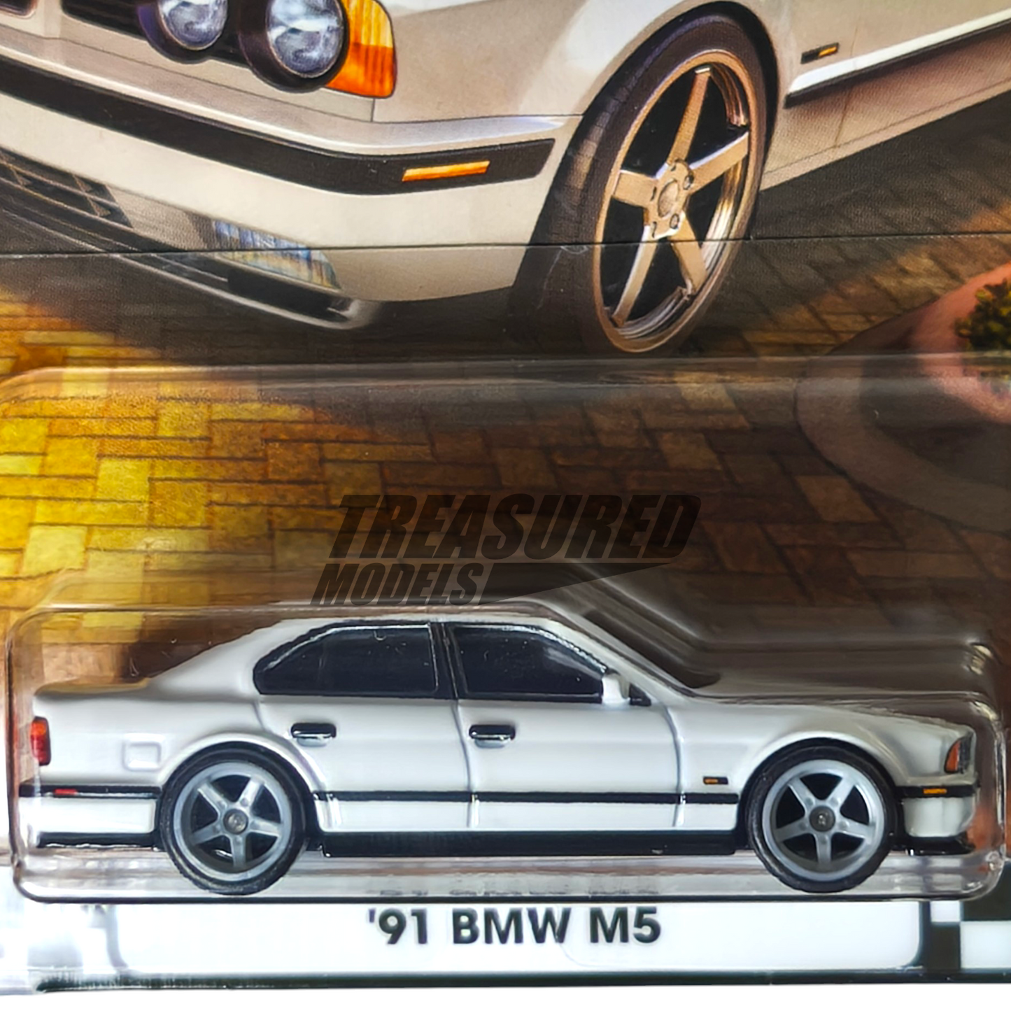 Hot Wheels BMW 1991 M5 White 2025 Premium Boulevard 1/64 Die Cast