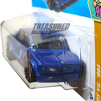 Hot Wheels BMW 2002 Metalflake Blue 2025 Main Line HW 70s vs 90s 1/64 Diecast