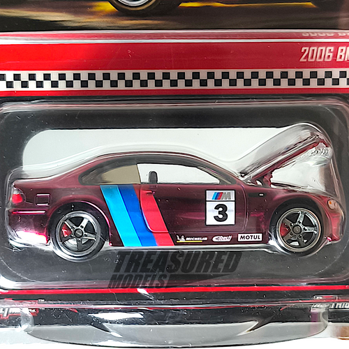 Hot Wheels BMW 2006 M3 Spectraflame Red 2025 Premium RLC 1/64 Die Cast