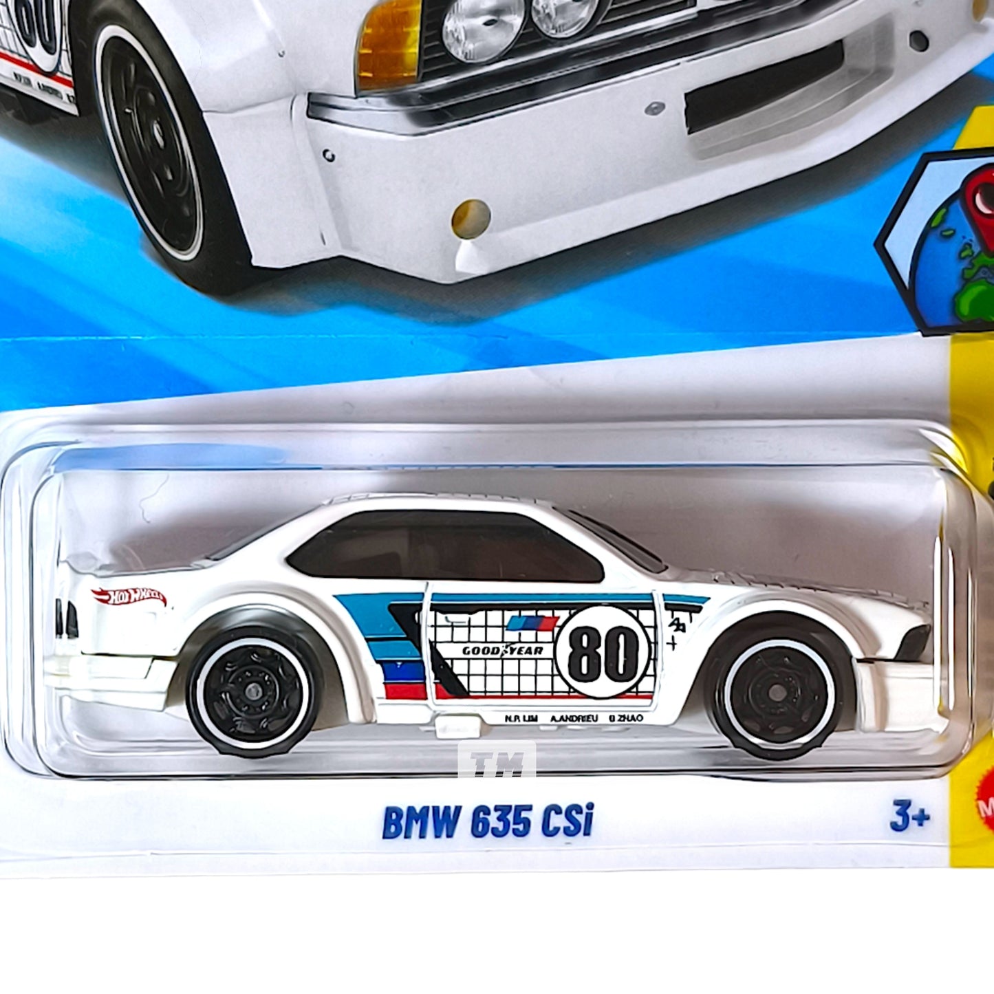 Hot Wheels BMW 635 CSi White 2026 Basic 1/64 Diecast