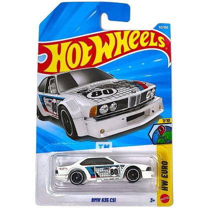 Hot Wheels BMW 635 CSi White 2026 Basic 1/64 Diecast