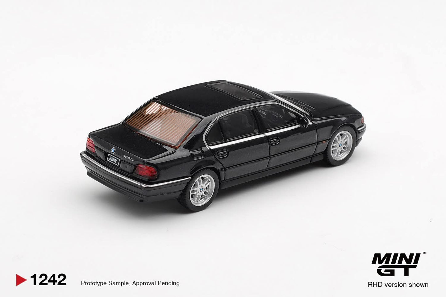 [Pre-Order] Mini GT BMW 750IL Black Sapphire MGT01242 1/64 Diecast