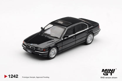 [Pre-Order] Mini GT BMW 750IL Black Sapphire MGT01242 1/64 Diecast