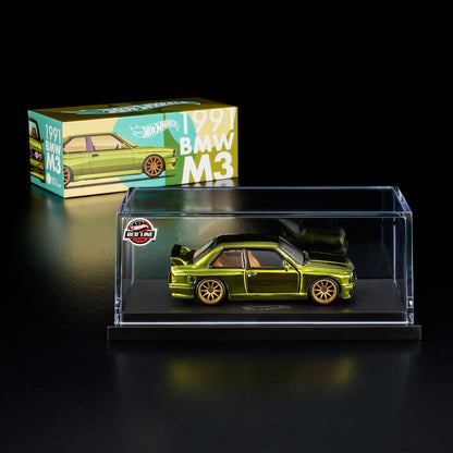 HOT WHEELS BMW M3 1991 Spectraflame Olive RLC 1/64 Diecast
