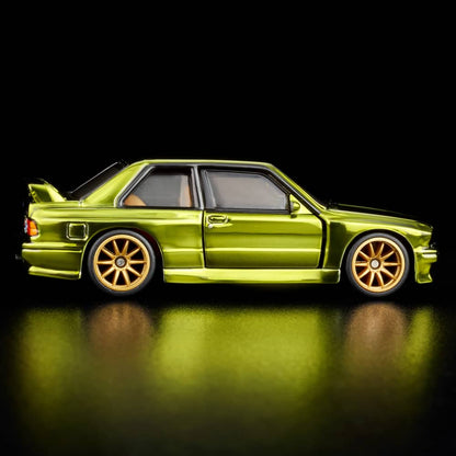 HOT WHEELS BMW M3 1991 Spectraflame Olive RLC 1/64 Diecast