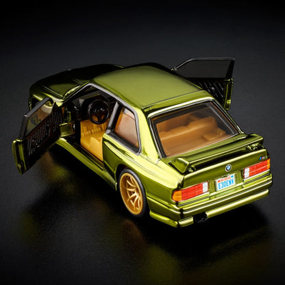 HOT WHEELS BMW M3 1991 Spectraflame Olive RLC 1/64 Diecast