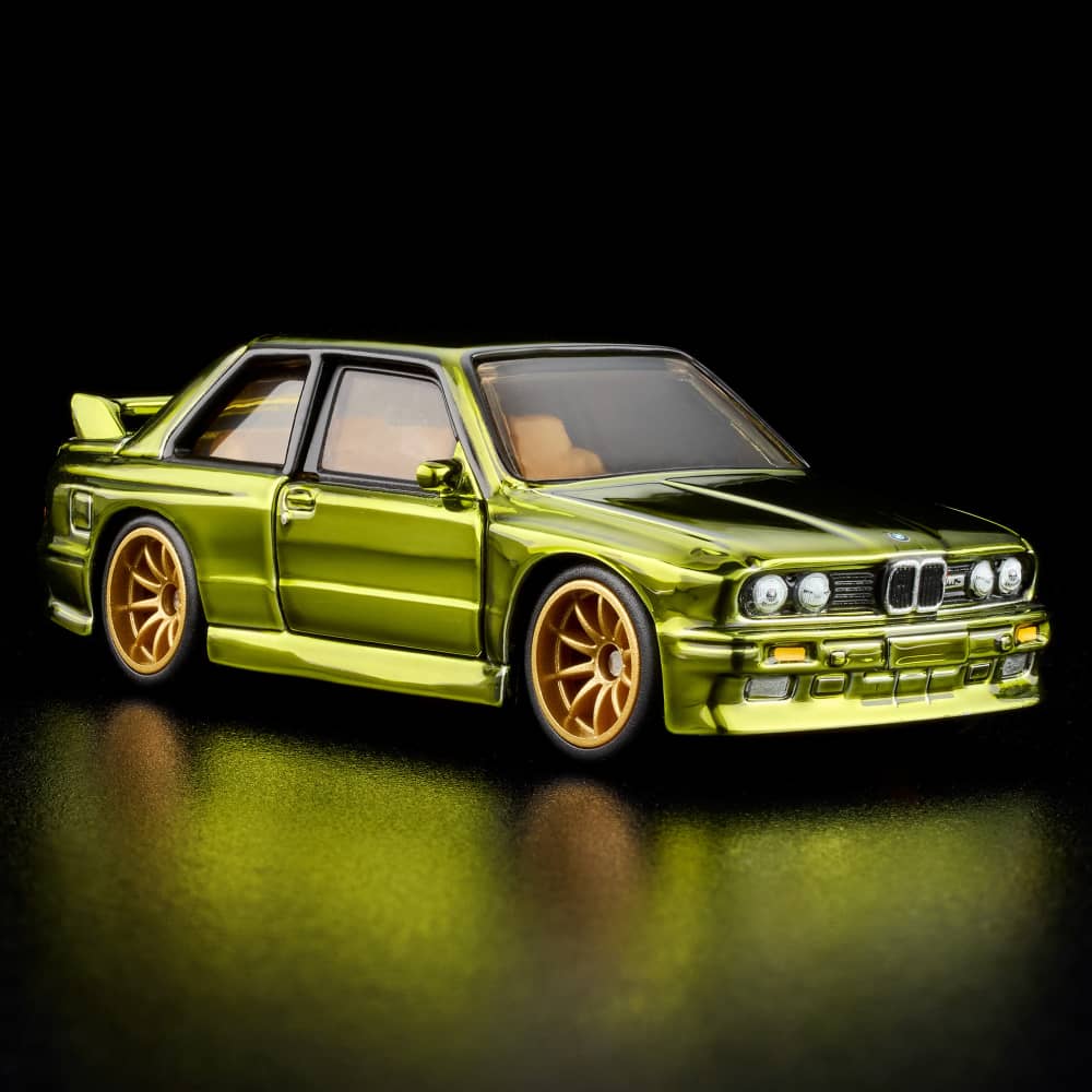 HOT WHEELS BMW M3 1991 Spectraflame Olive RLC 1/64 Diecast