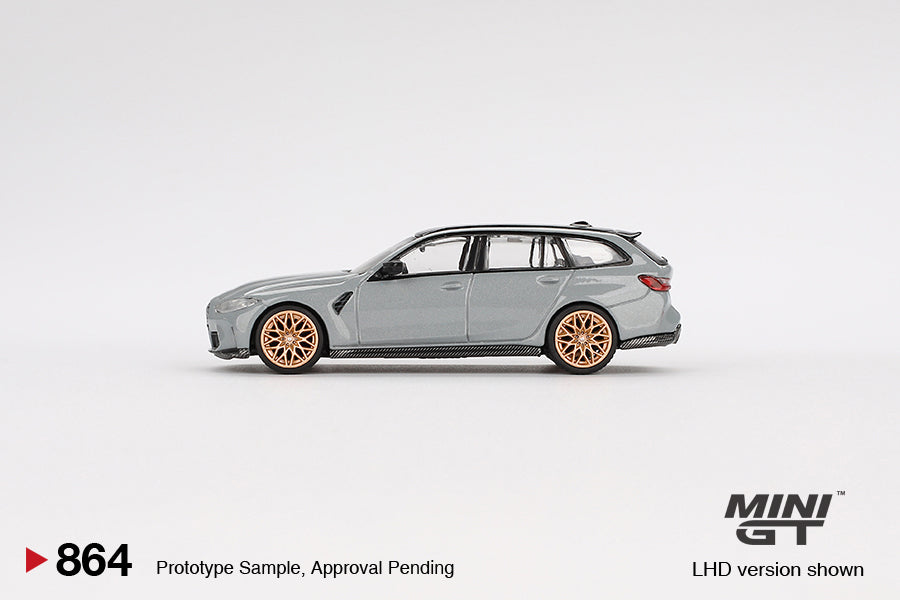 Mini GT BMW M3 Competition Touring Brooklyn Grey MGT00864 1/64 Die Cast