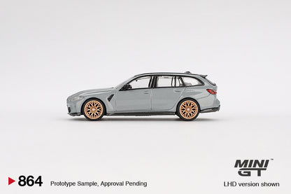 Mini GT BMW M3 Competition Touring Brooklyn Grey MGT00864 1/64 Die Cast
