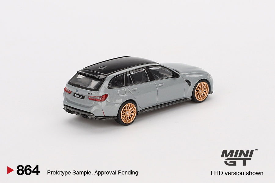 Mini GT BMW M3 Competition Touring Brooklyn Grey MGT00864 1/64 Die Cast
