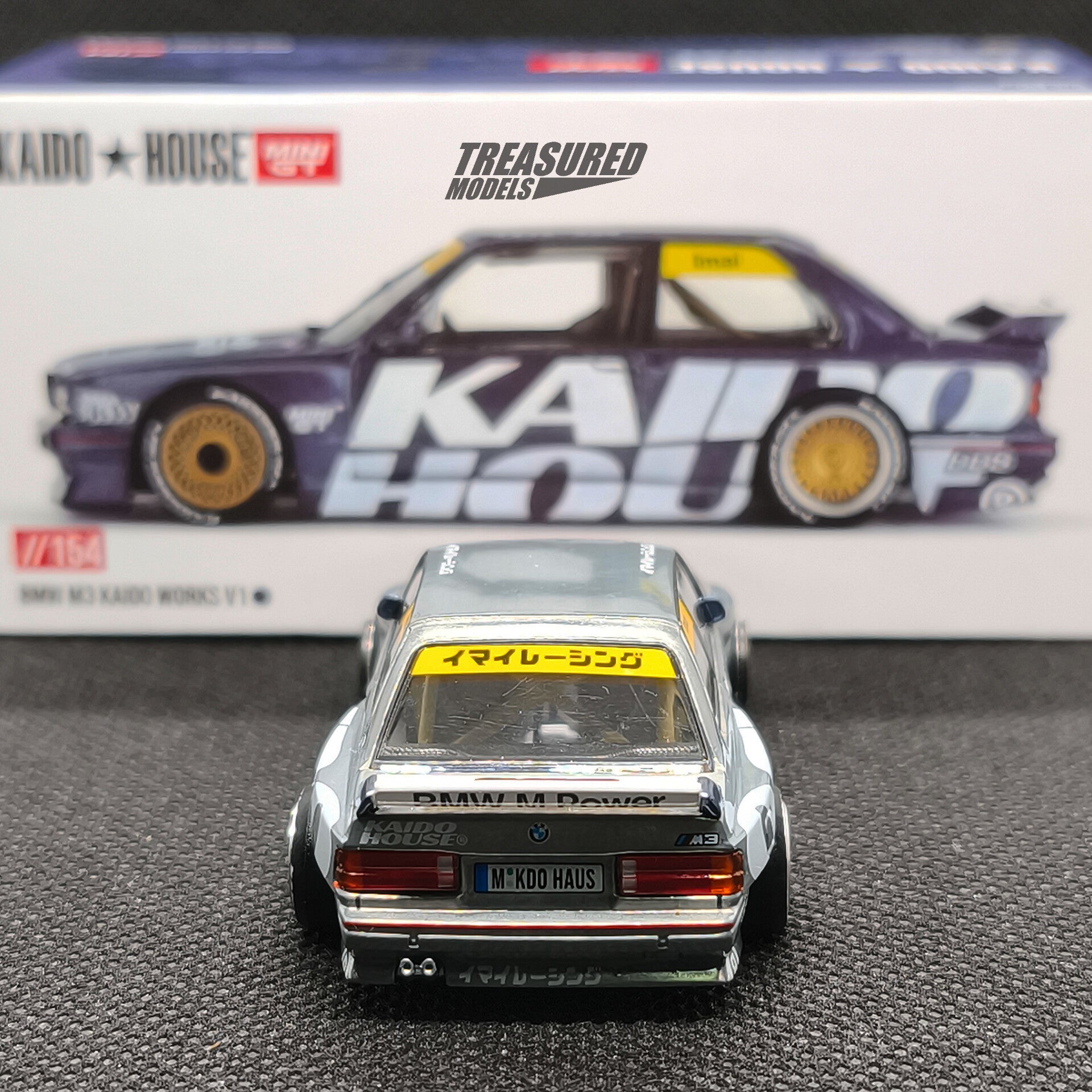 Kaido House BMW M3 E30 Kaido Works V1 Chase KHMG154 1/64 Diecast