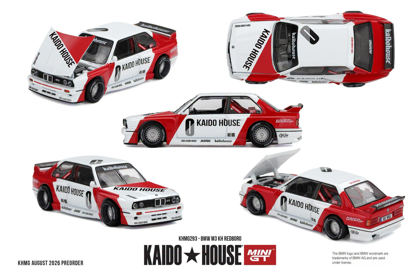 [Pre-Order] Kaido House BMW M3 KH REDBORO KHMG293 1/64 Diecast
