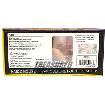 Kaido House BMW M3 Kaido KW V1 KHMG194 1/64 Diecast
