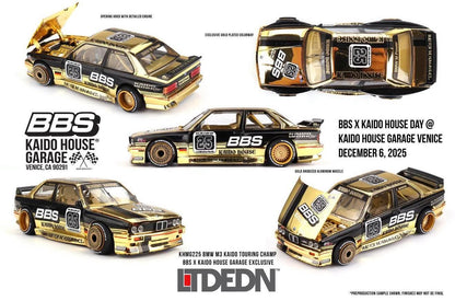 Kaido House BMW M3 Kaido Touring Champ BBS x Kaido House Garage Exclusive KHMG225 1/64 Diecast