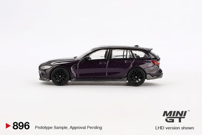 Mini GT BMW M3 M Performance Touring Daytona Violet MGT00896 1/64 Die Cast