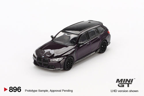 Mini GT BMW M3 M Performance Touring Daytona Violet MGT00896 1/64 Die Cast