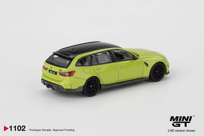 [Pre-Order] Mini GT BMW M3 M Performance Touring Sao Paulo Yellow MGT01102 1/64 Diecast