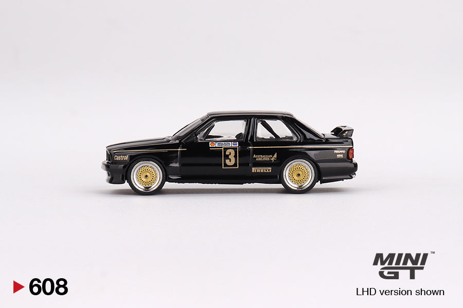 Mini GT BMW M3 #3 JPS Team BMW 1987 ATCC Championship Winner MGT00608 1/64 Diecast