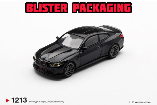 [Pre-Order] Mini GT BMW M4 CS  Black Sapphire Blister Packaging MGT01213BL 1/64 Diecast