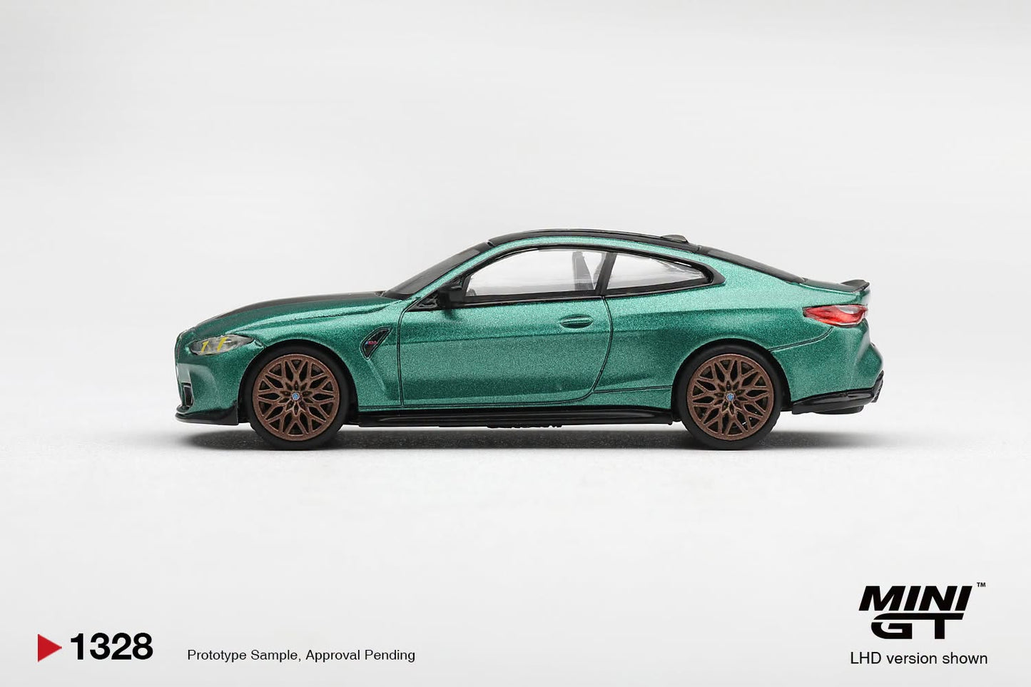 [Pre-Order] Mini GT BMW M4 CS Frozen Isle of Man Green Metallic MGT01328 1/64 Diecast