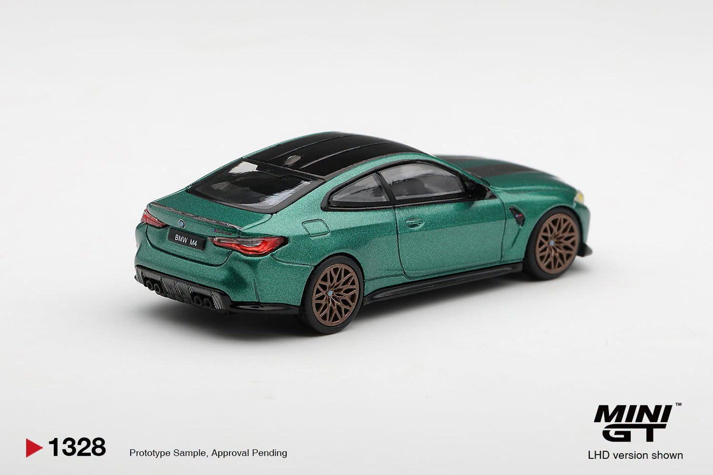 [Pre-Order] Mini GT BMW M4 CS Frozen Isle of Man Green Metallic MGT01328 1/64 Diecast