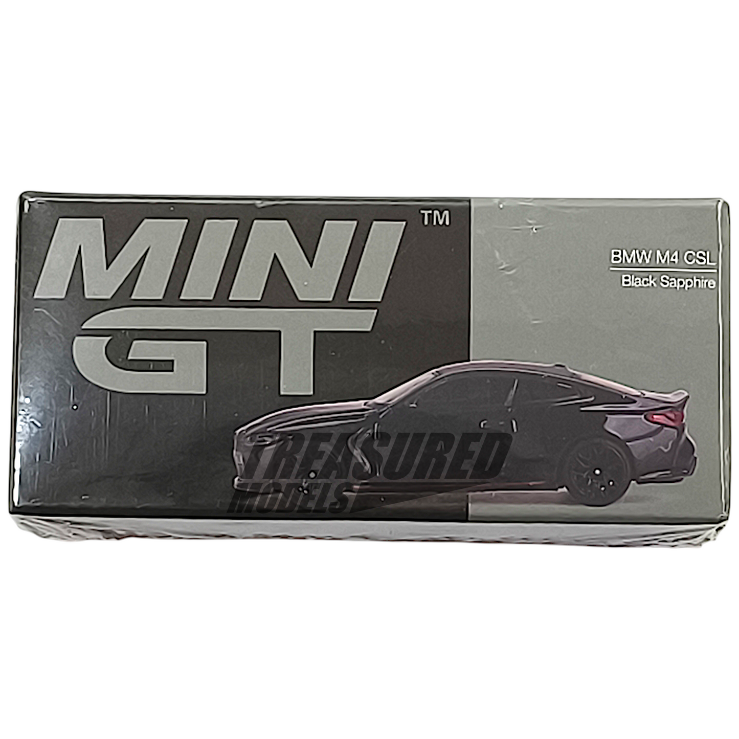 Mini GT BMW M4 CSL Black Sapphire MGT00703 1/64 Diecast