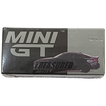 Mini GT BMW M4 CSL Black Sapphire MGT00703 1/64 Diecast