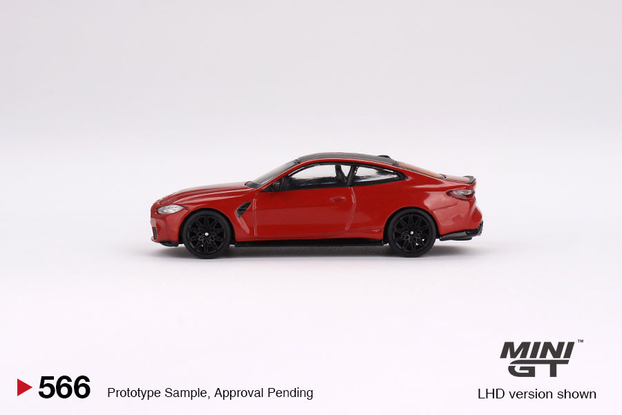 Mini GT BMW M4 Competition G82 Toronto Red Metallic MGT00566 1/64 Die Cast