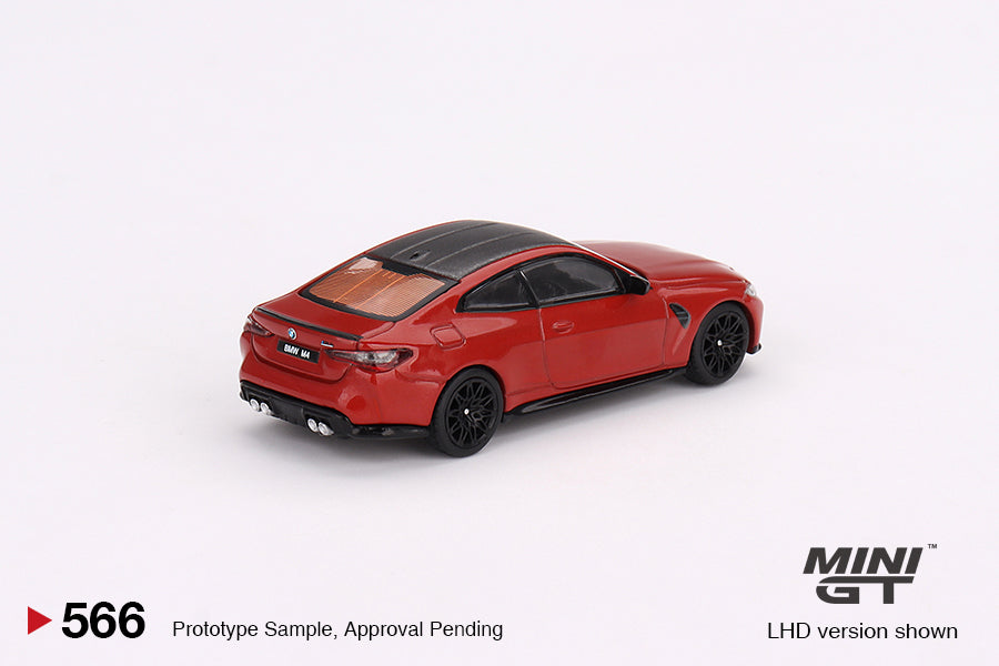 Mini GT BMW M4 Competition G82 Toronto Red Metallic MGT00566 1/64 Die Cast